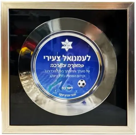 מגן הוקרה או צלחת אליפות - איך לבחור את פרס ההוקרה הנכון